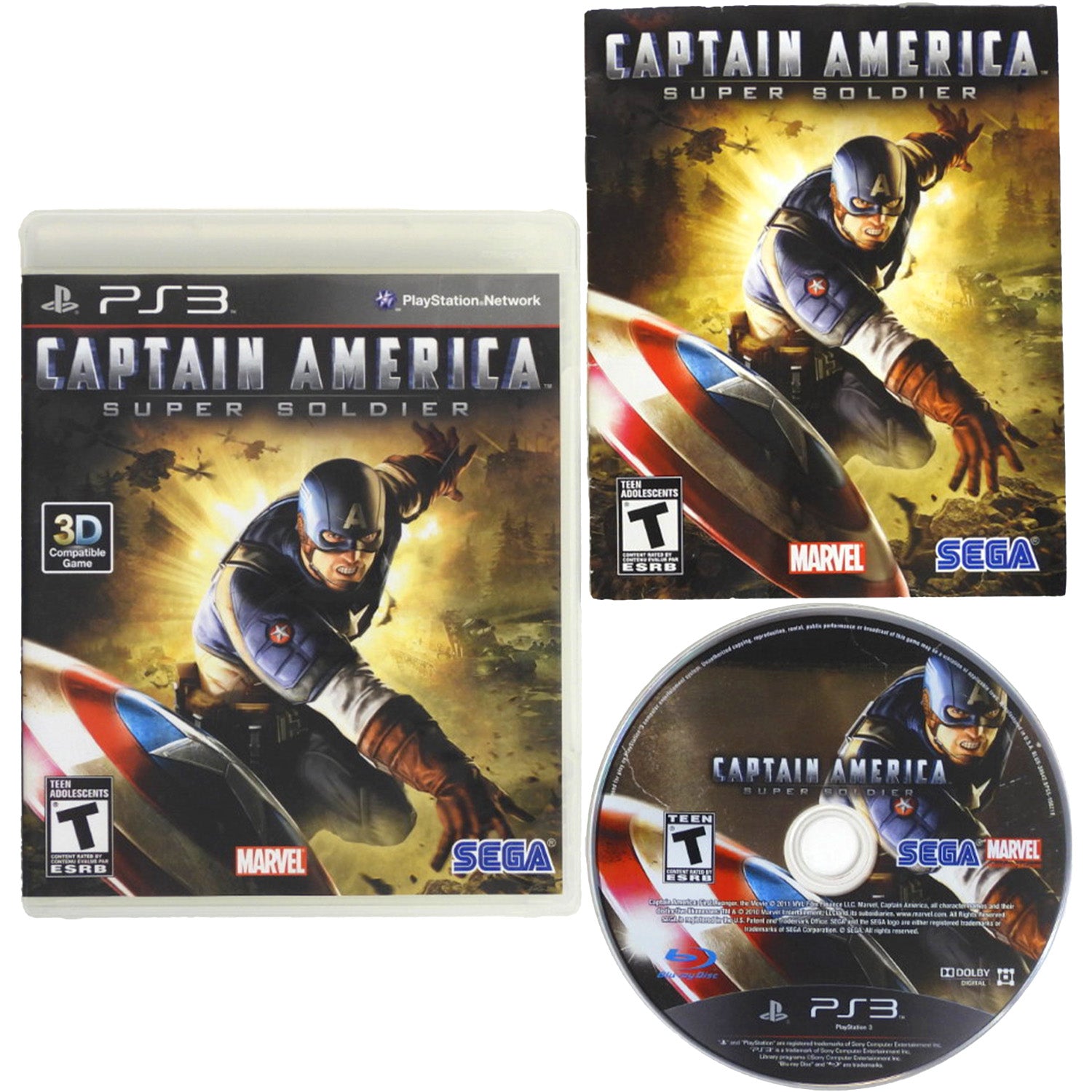 Captain America: Super Soldier (PlayStation 3 / PS3)