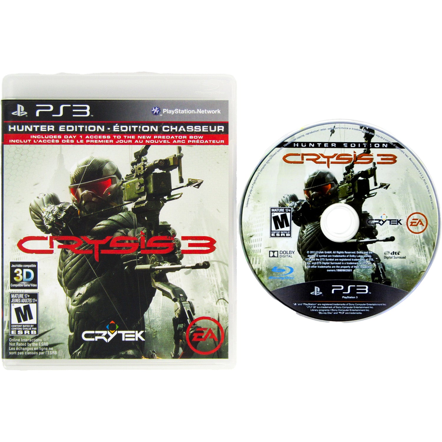 Crysis 3 [Hunter Edition] (PlayStation 3 / PS3)