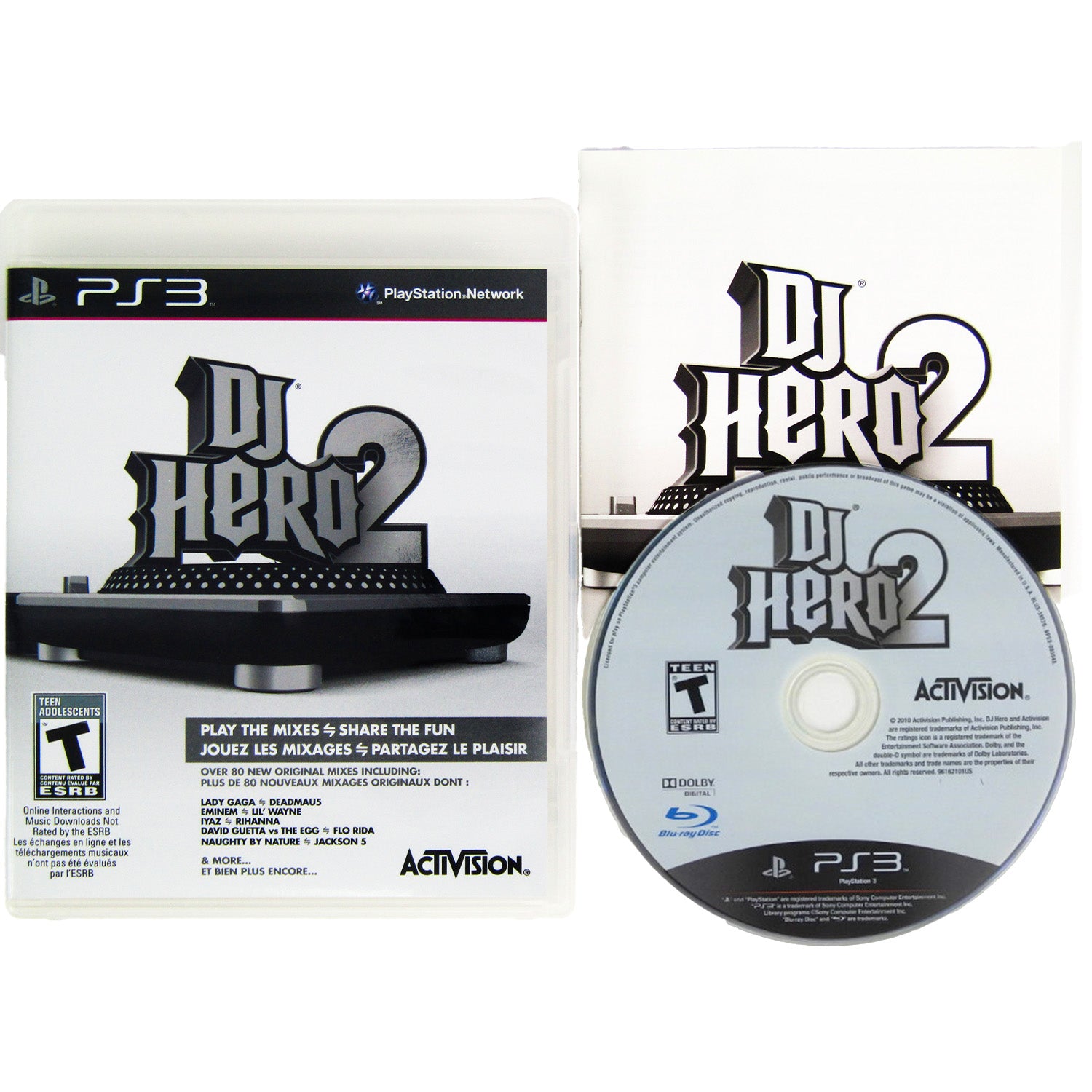 DJ Hero 2 [Game Only] (PlayStation 3 / PS3)