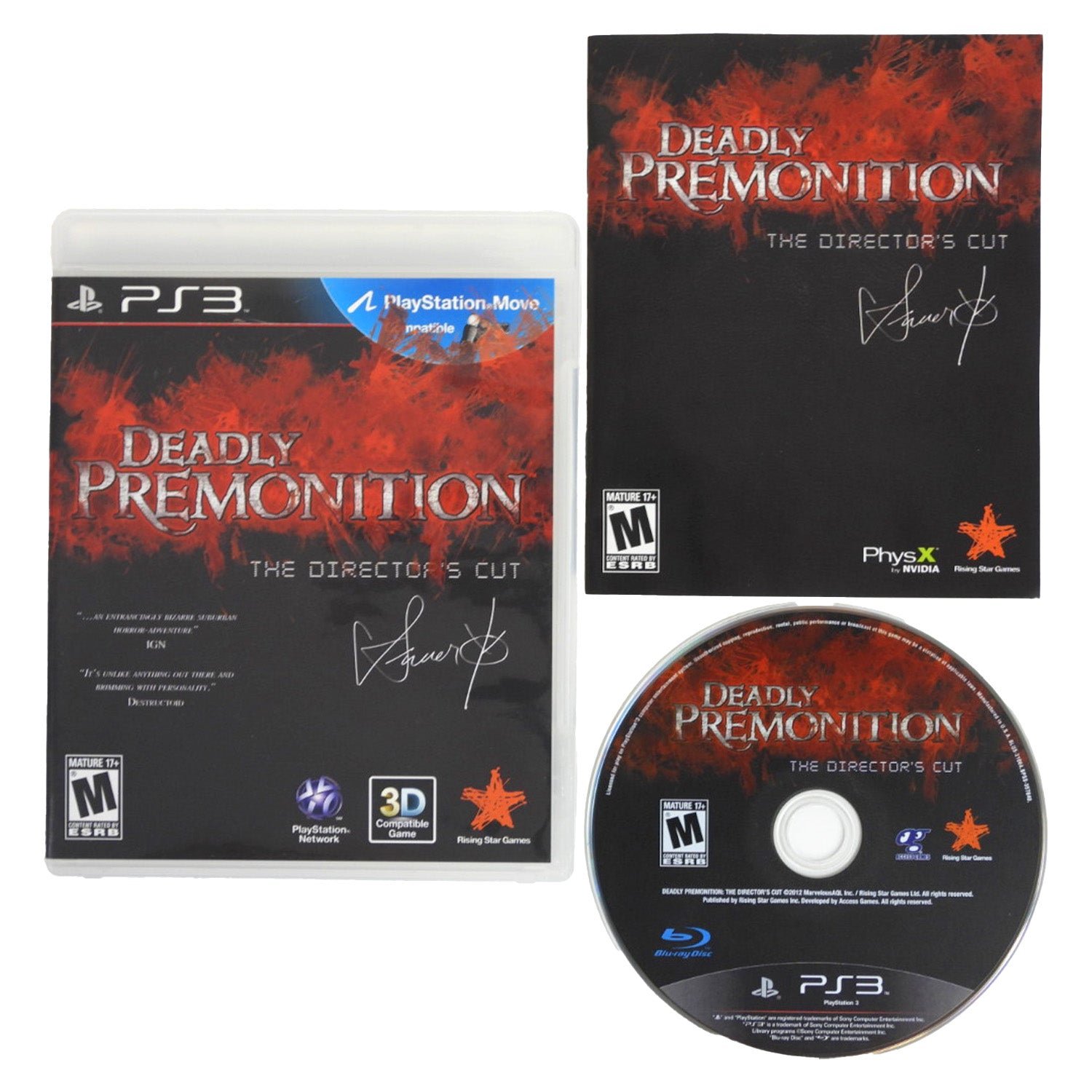 Deadly Premonition [Director's Cut] (PlayStation 3 / PS3)