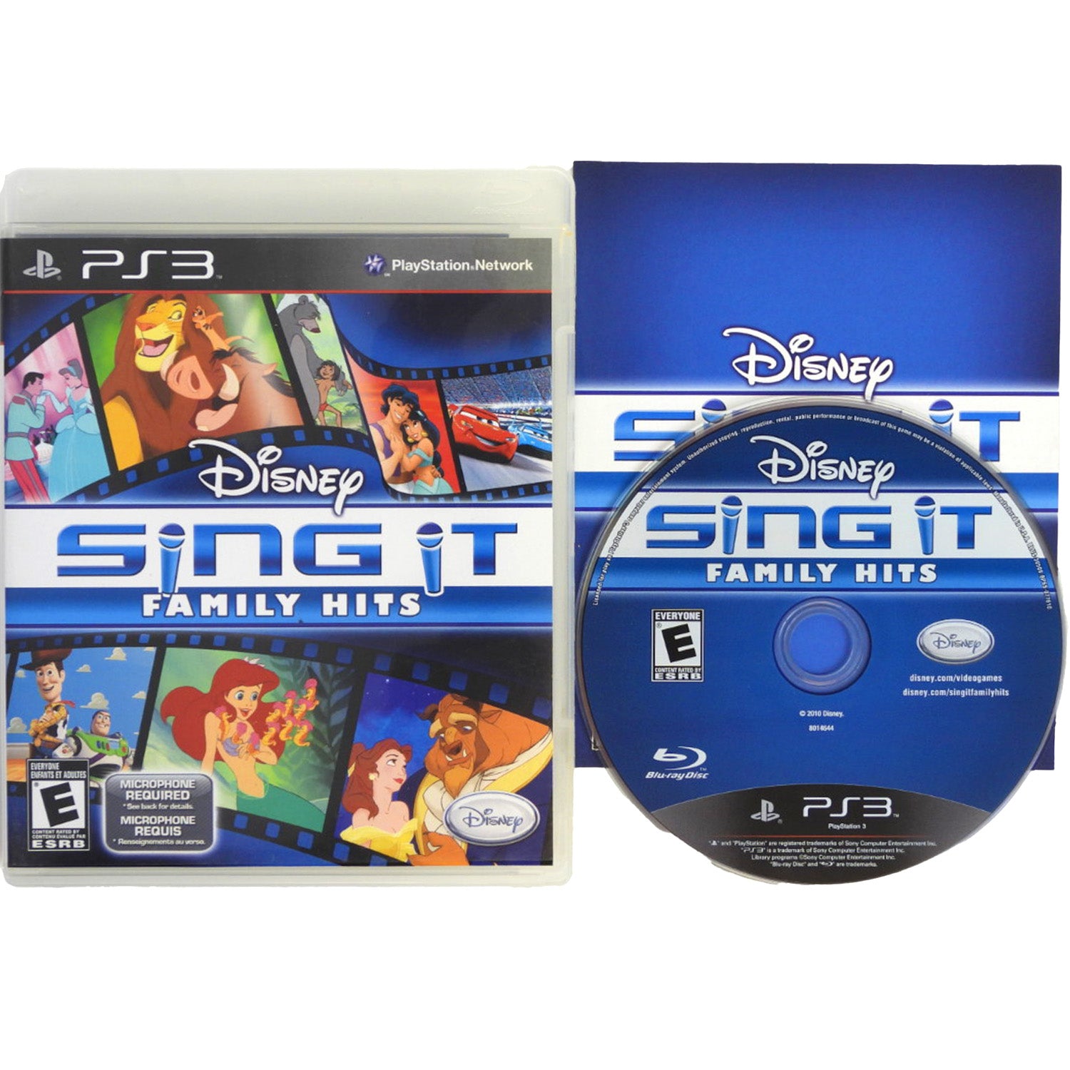Disney Sing It: Family Hits (PlayStation 3 / PS3)