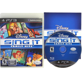 Disney Sing It: Family Hits (PlayStation 3 / PS3)