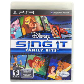 Disney Sing It: Family Hits (PlayStation 3 / PS3)