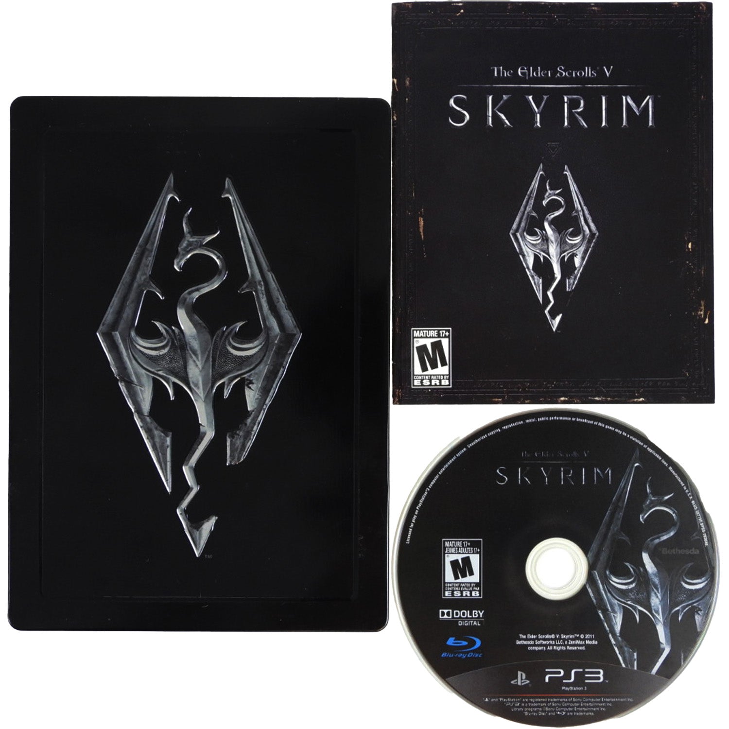 Elder Scrolls V 5: Skyrim [Steelbook] (PlayStation 3 / PS3)