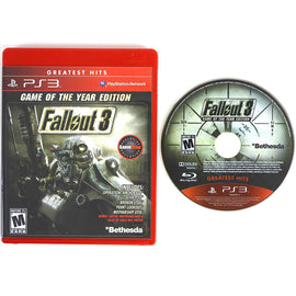 Fallout 3 [Game of the Year] [Greatest Hits] (PlayStation 3 / PS3)