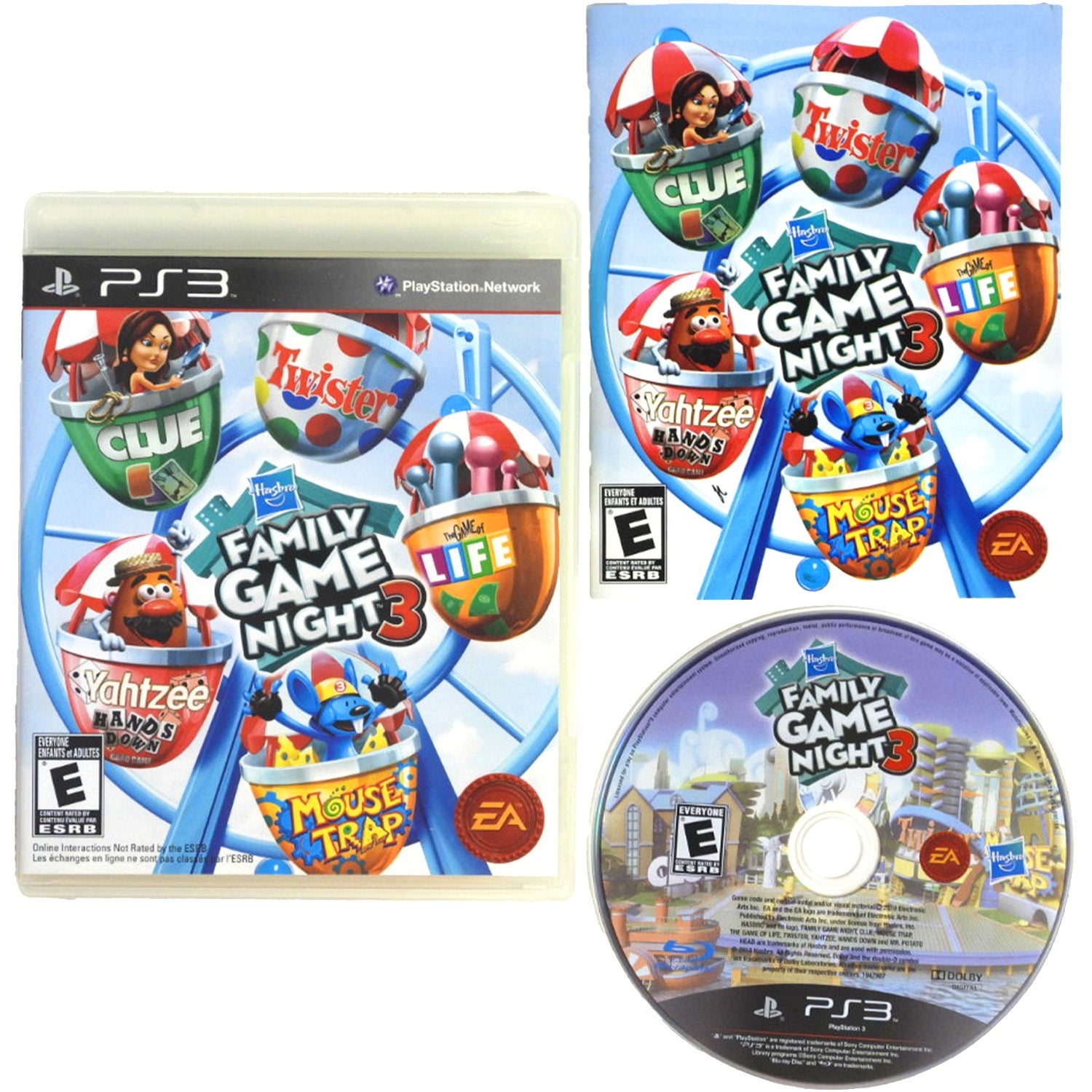 Hasbro Family Game Night 3 (PlayStation 3 / PS3)