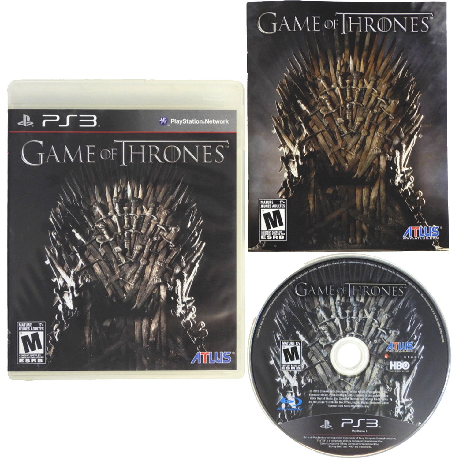 Game of Thrones (PlayStation 3 / PS3)
