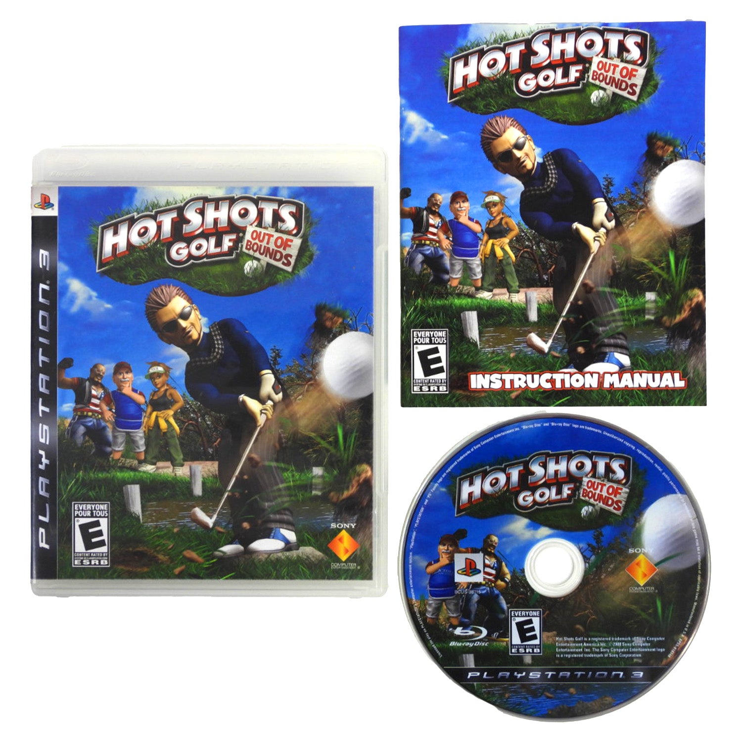 Hot Shots Golf: Out of Bounds (PlayStation 3 / PS3)