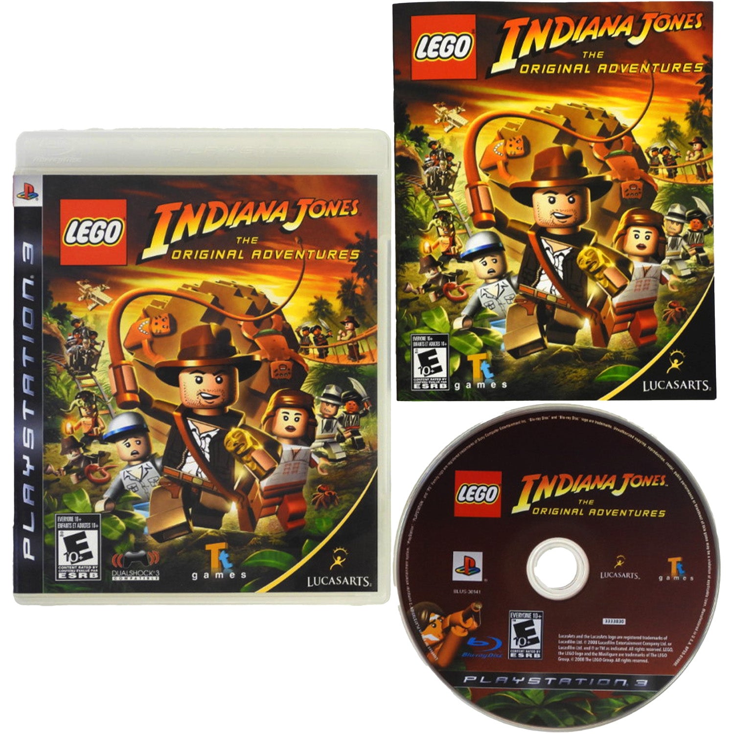 LEGO Indiana Jones The Original Adventures (PlayStation 3 / PS3)