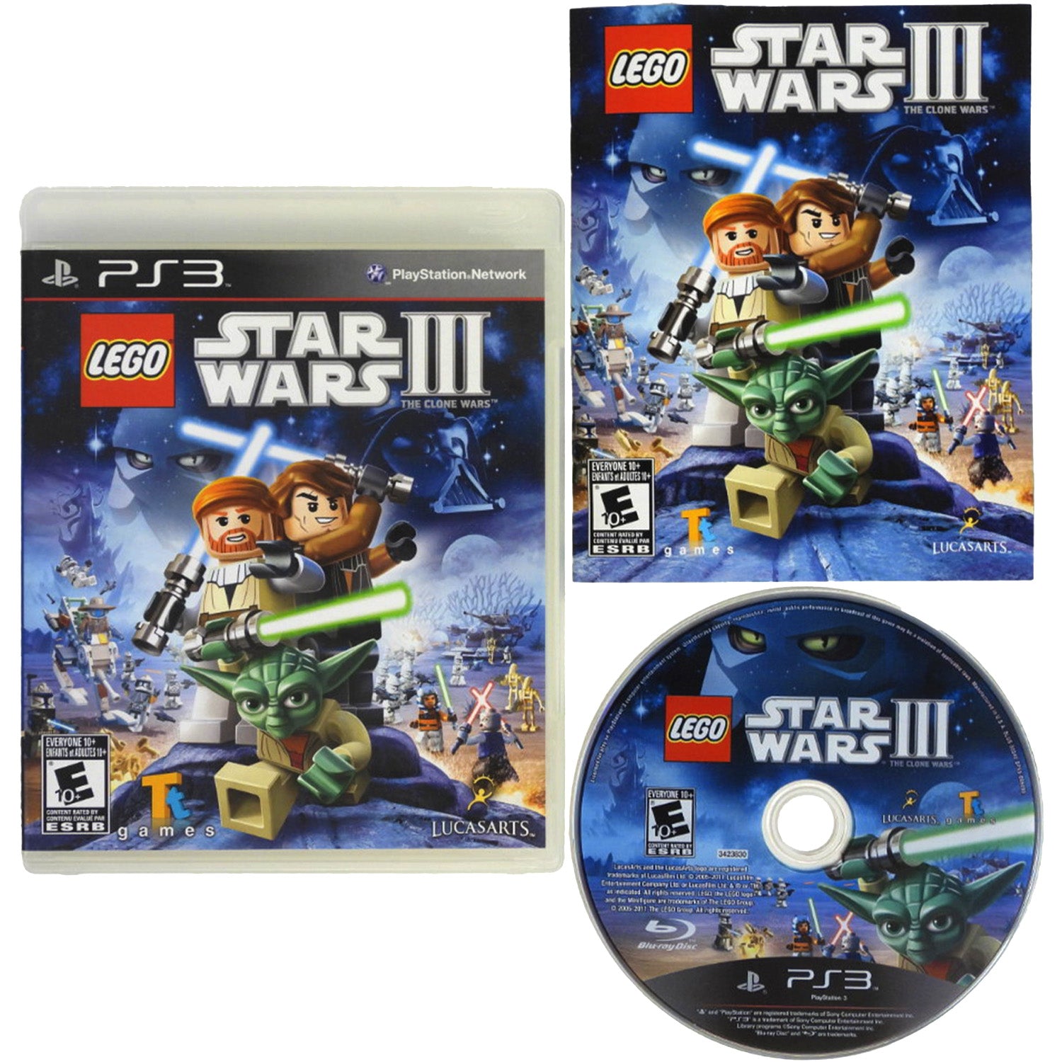 LEGO Star Wars III 3: The Clone Wars (PlayStation 3 / PS3)