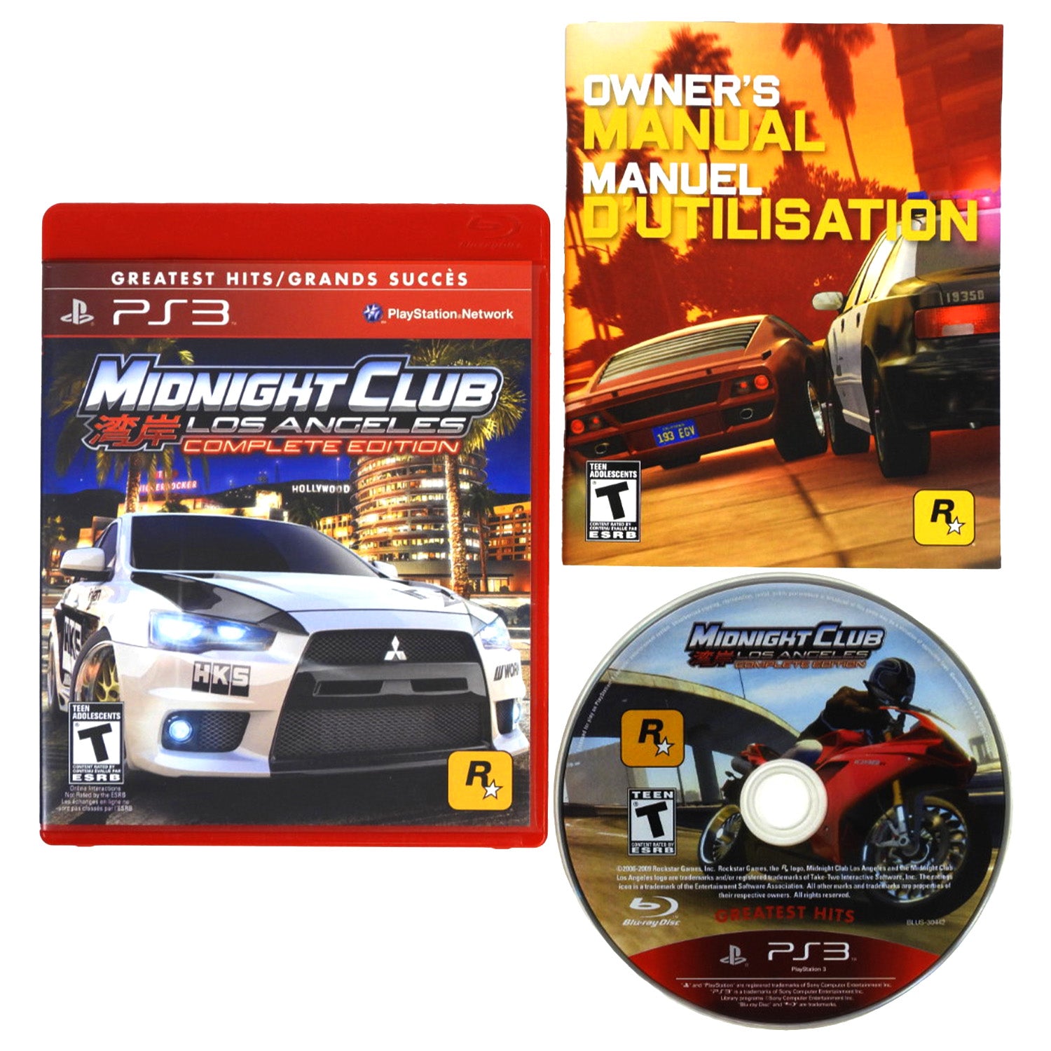 Midnight Club Los Angeles [Complete Edition] [Greatest Hits] (PlayStation 3 / PS3)