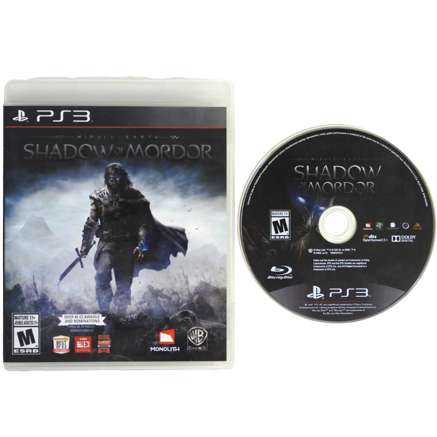 Middle Earth: Shadow of Mordor (PlayStation 3 / PS3)