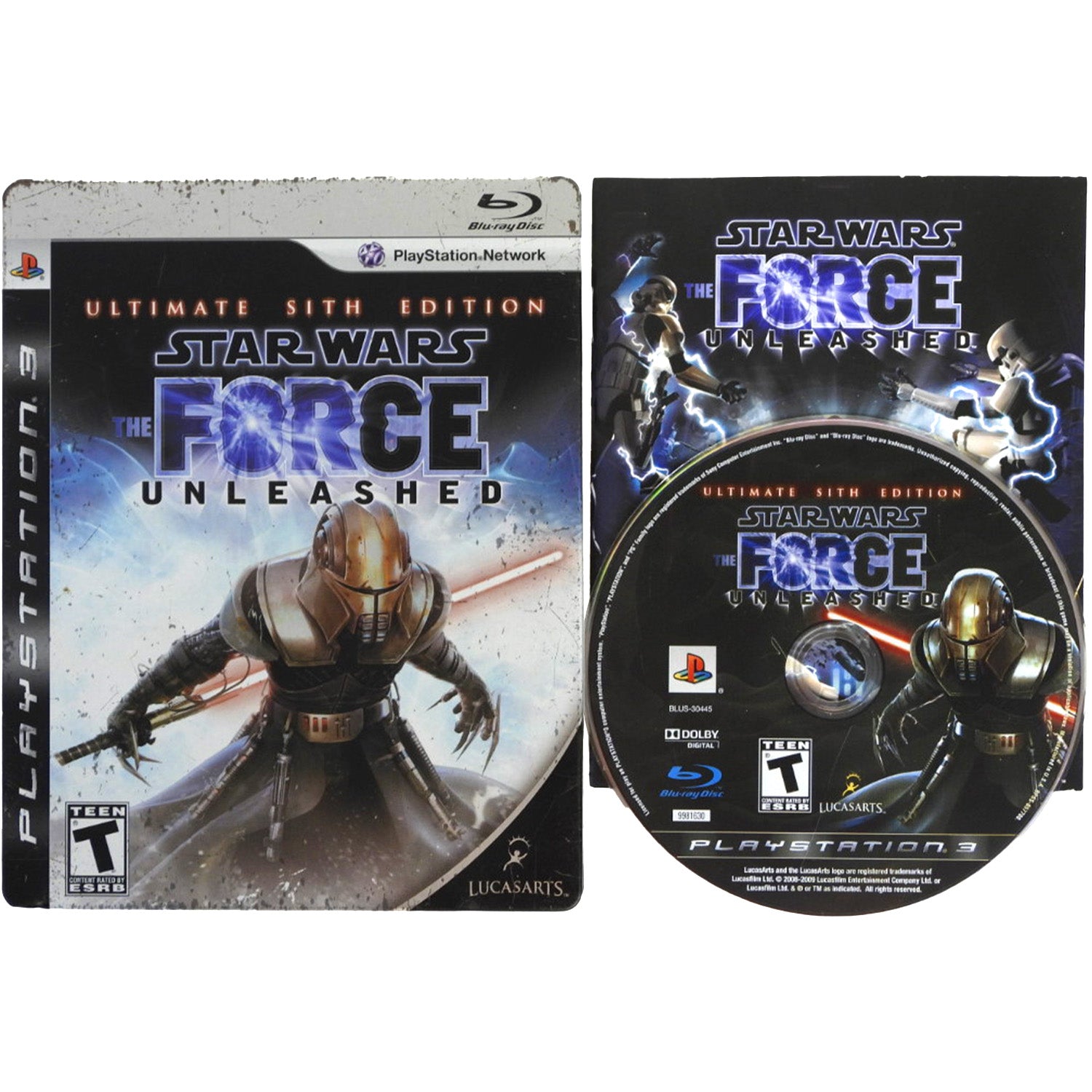 Star Wars: The Force Unleashed [Ultimate Sith Edition] [Steelbook] (PlayStation 3 / PS3)