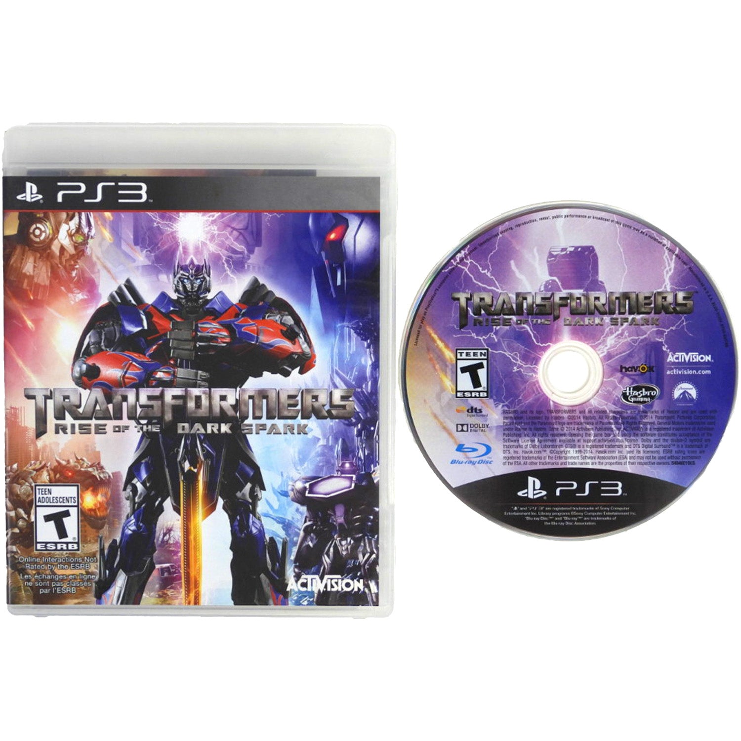 Transformers: Rise of the Dark Spark (PlayStation 3 / PS3)