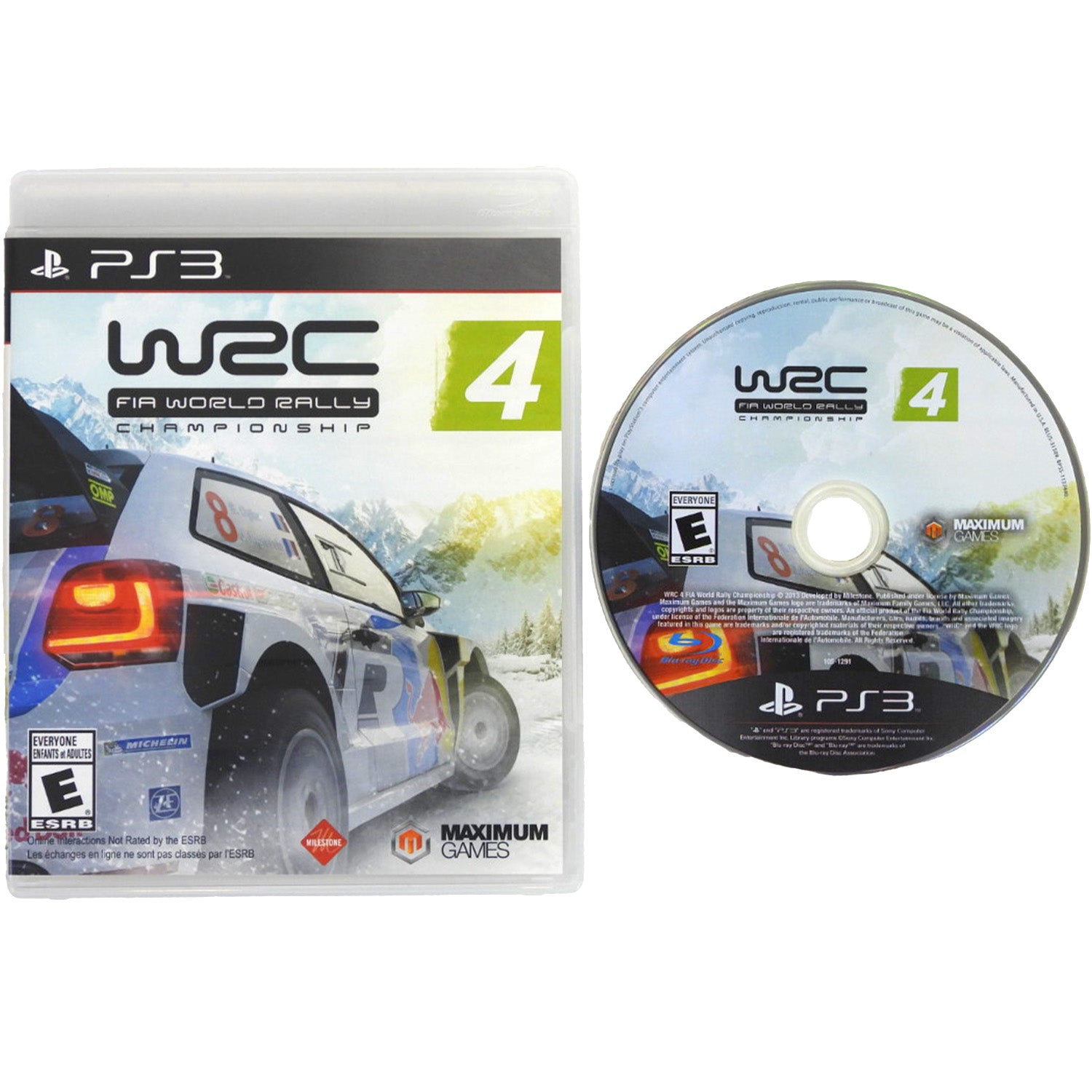 WRC 4: FIA World Rally Championship (PlayStation 3 / PS3)