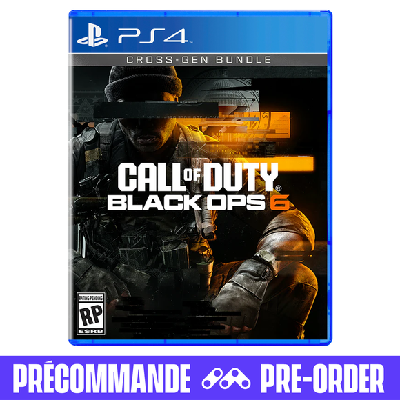 *PRÉCOMMANDE* Call Of Duty: Black Ops 6 (Playstation 4 / PS4)