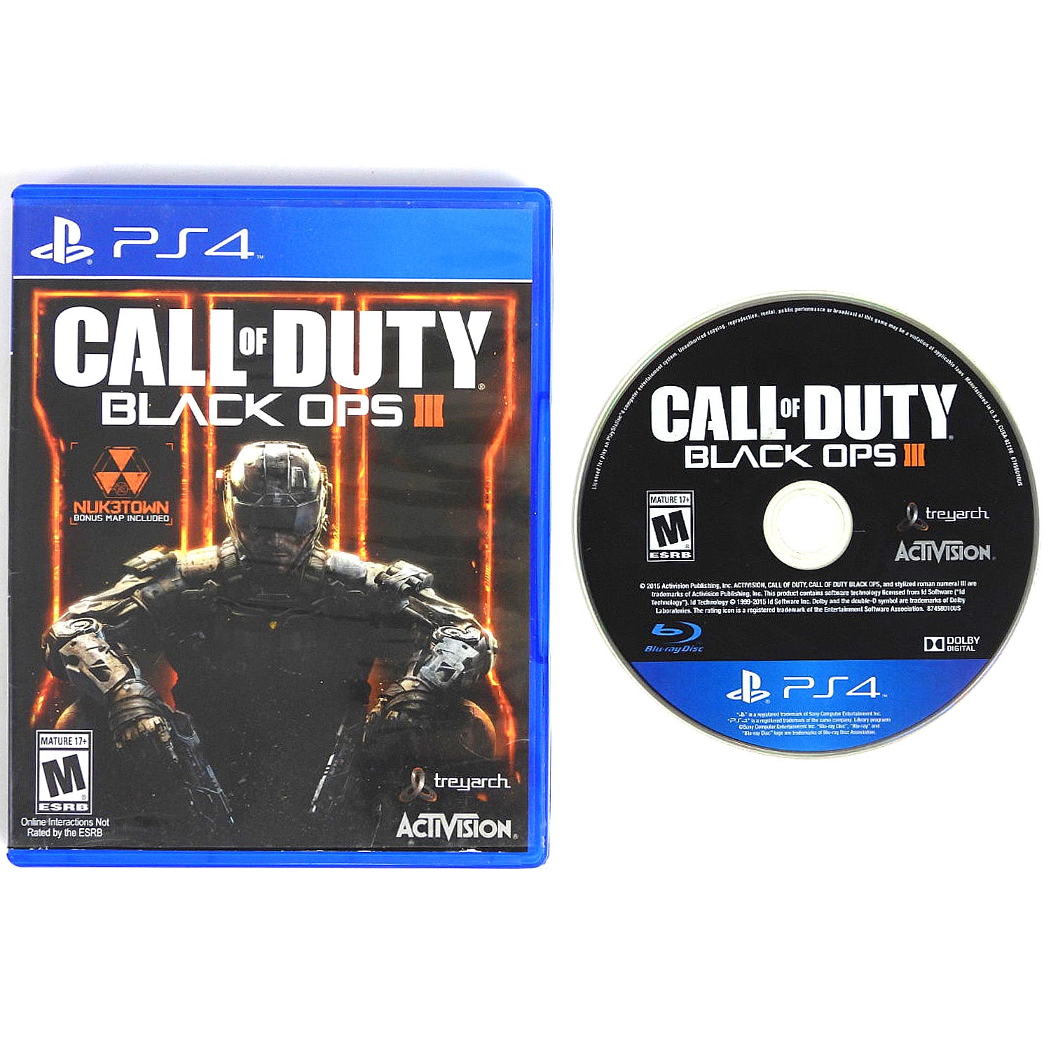 Call of Duty: Black Ops III 3 (PlayStation 4 / PS4) – Retro MTL