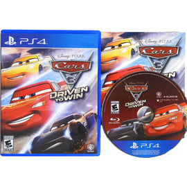 Cars 3 Driven to Win (PlayStation 4 / PS4)