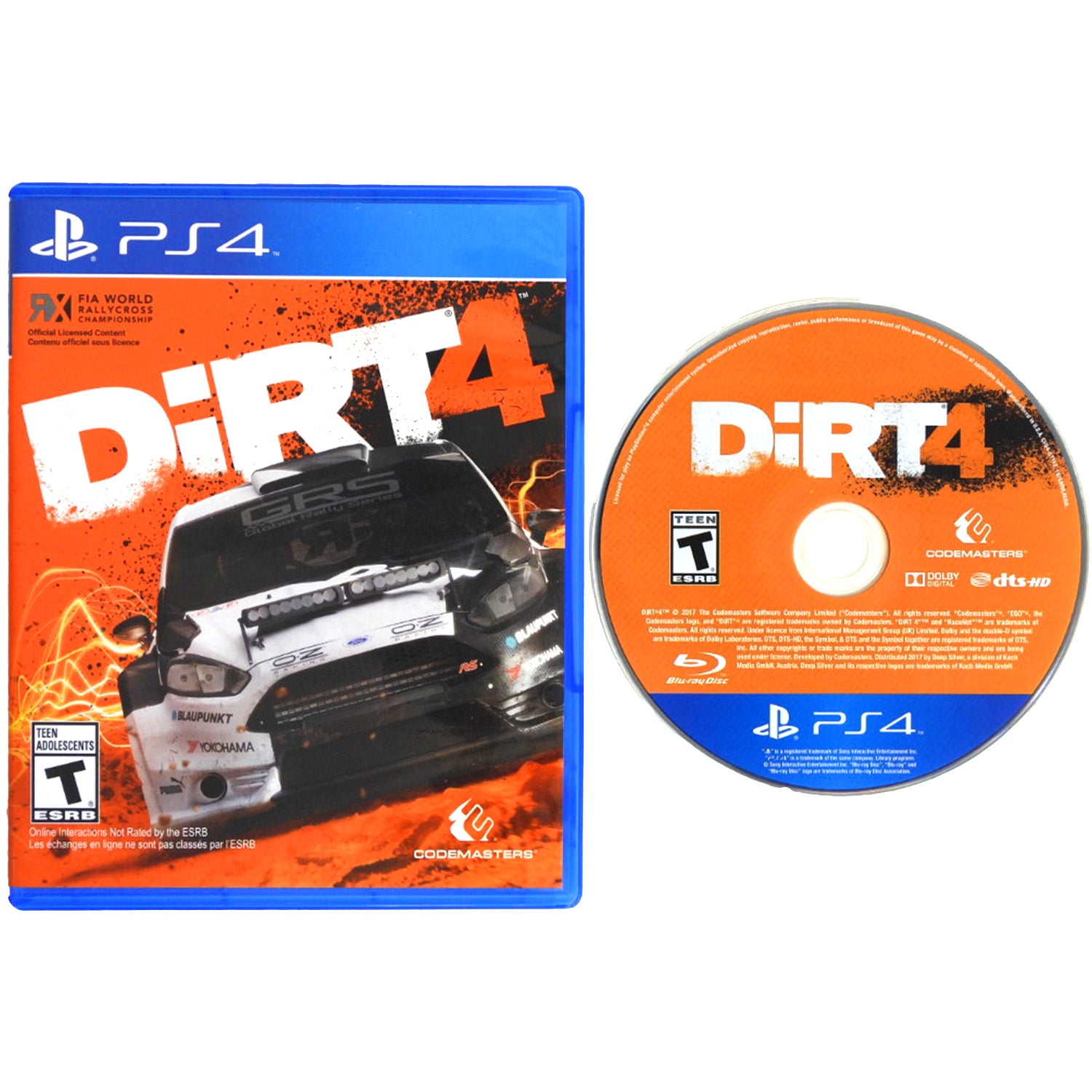 Dirt 4 (PlayStation 4 / PS4)
