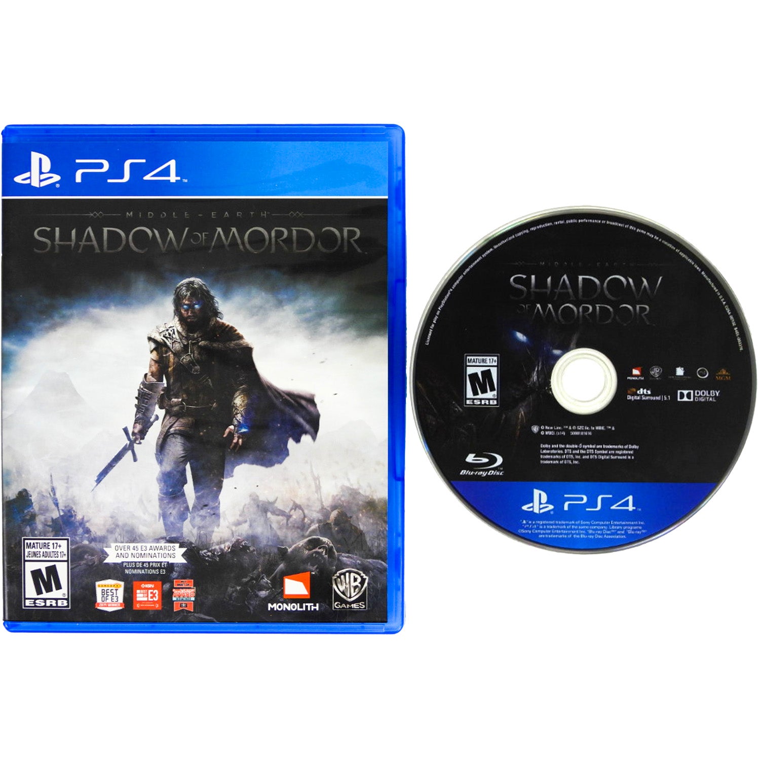 Middle Earth: Shadow of Mordor (PlayStation 4 / PS4)