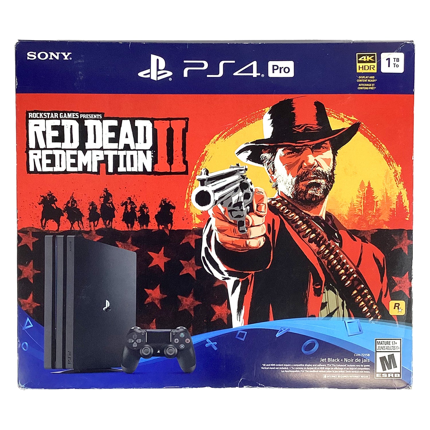 PlayStation 4 Pro System [Red Dead Redemption II 2 Bundle] 1 TB (PS4)