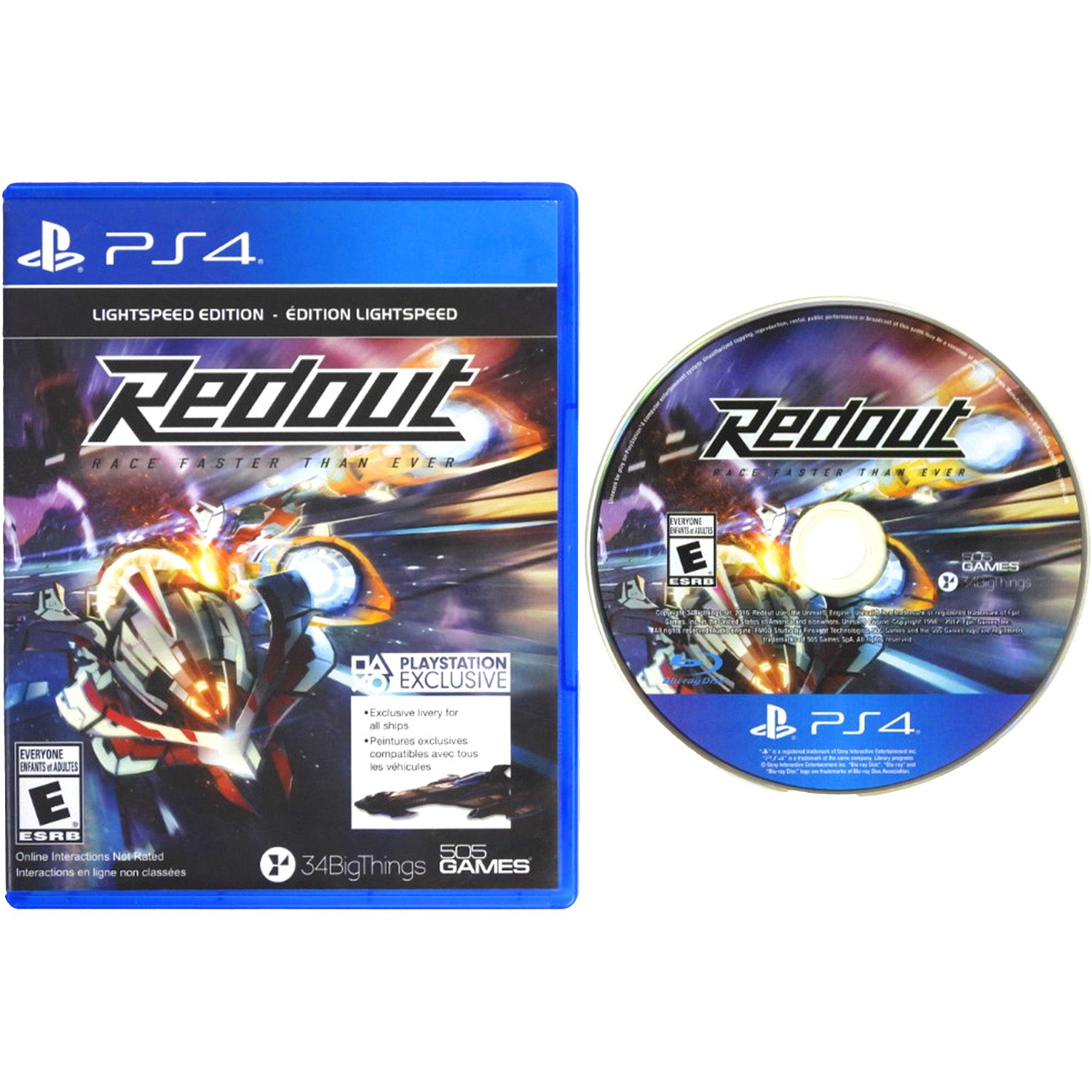 Redout [Lightspeed Edition] (PlayStation 4 / PS4)