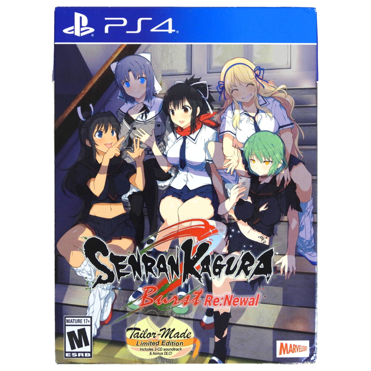 Senran Kagura Burst Re:Newal [Tailor Made Edition] (PlayStation 4 / PS4)
