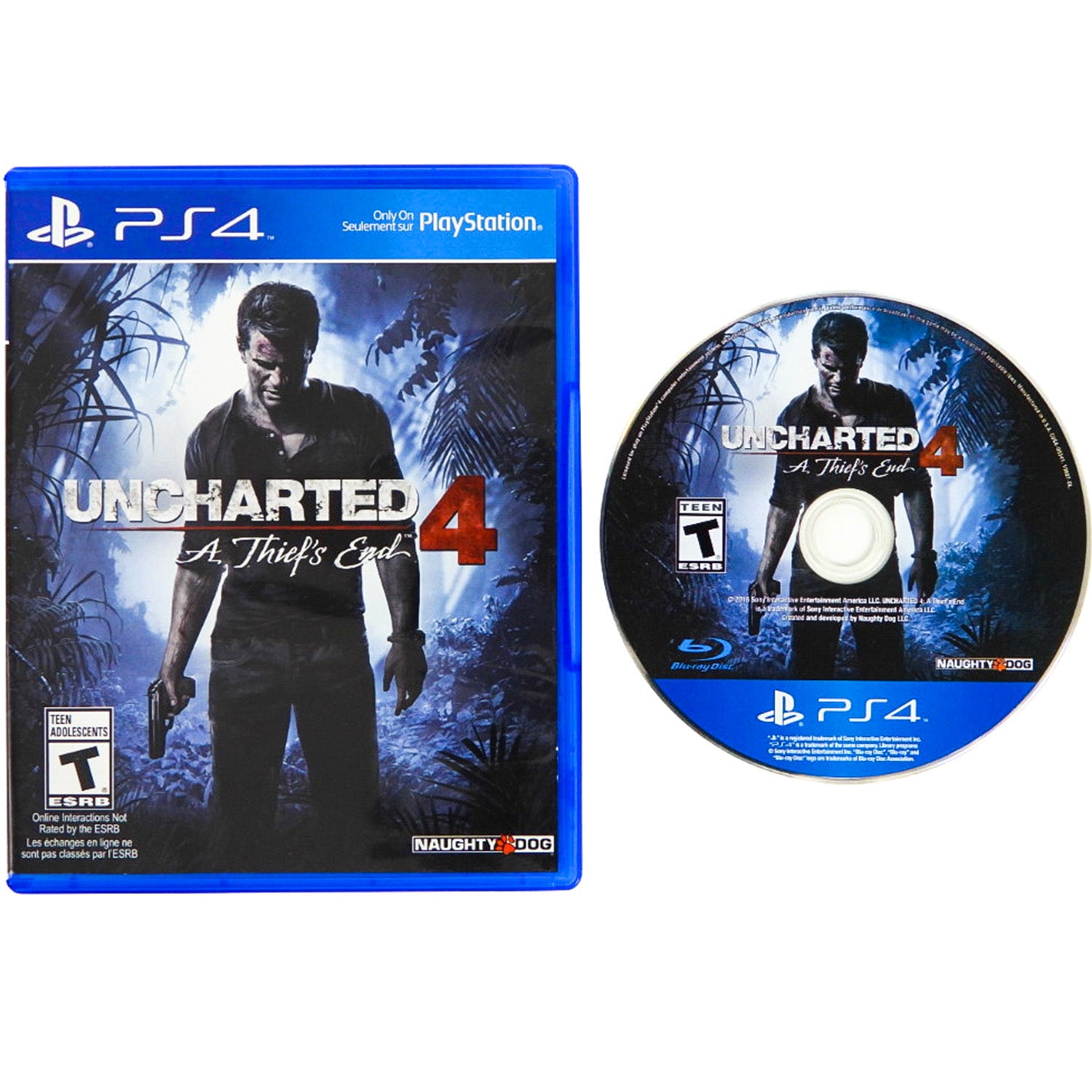 Uncharted 4: A Thief's End [Not for Resale] (PlayStation 4 / PS4)