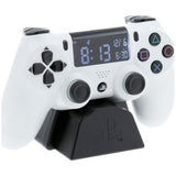 White PlayStation 4 Controller Alarm Clock