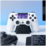 White PlayStation 4 Controller Alarm Clock