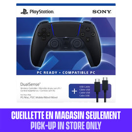 PlayStation 5 DualSense Wireless Controller with USB-C Cable (PS5)