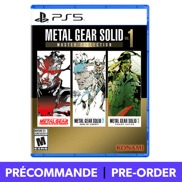 *PRÉCOMMANDE* Metal Gear Solid: Master Collection Vol. 1 (Playstation 5 / PS5)