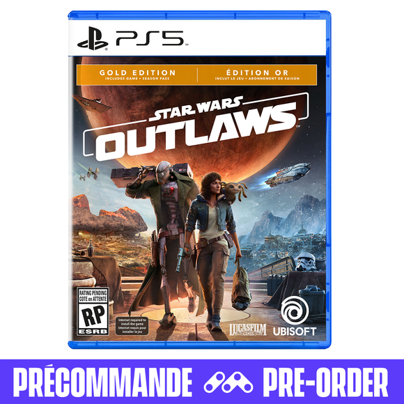 *PRÉCOMMANDE* Star Wars Outlaws [Gold Edition] (Playstation 5 / PS5)