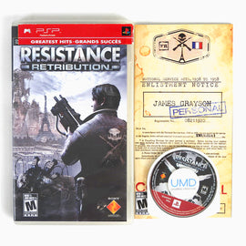 Resistance: Retribution [Greatest Hits] (PlayStation Portable / PSP)