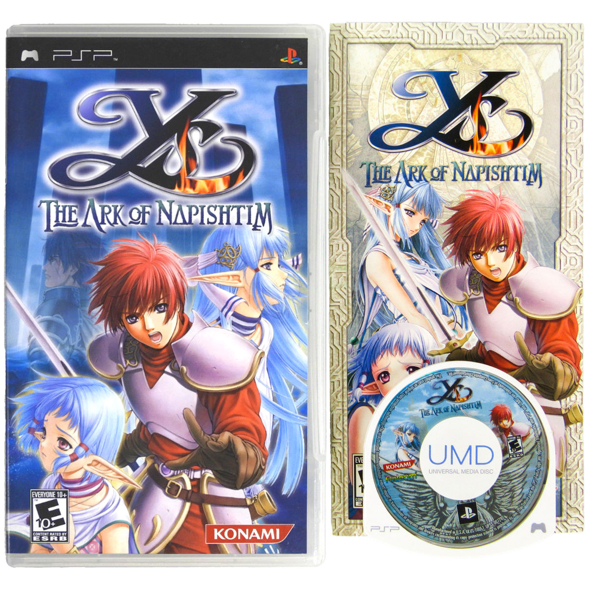 Ys The Ark of Napishtim (PlayStation Portable / PSP)