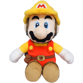 Peluche Super Mario Maker 2 Mario bricoleur 9.5" [Little Buddy]