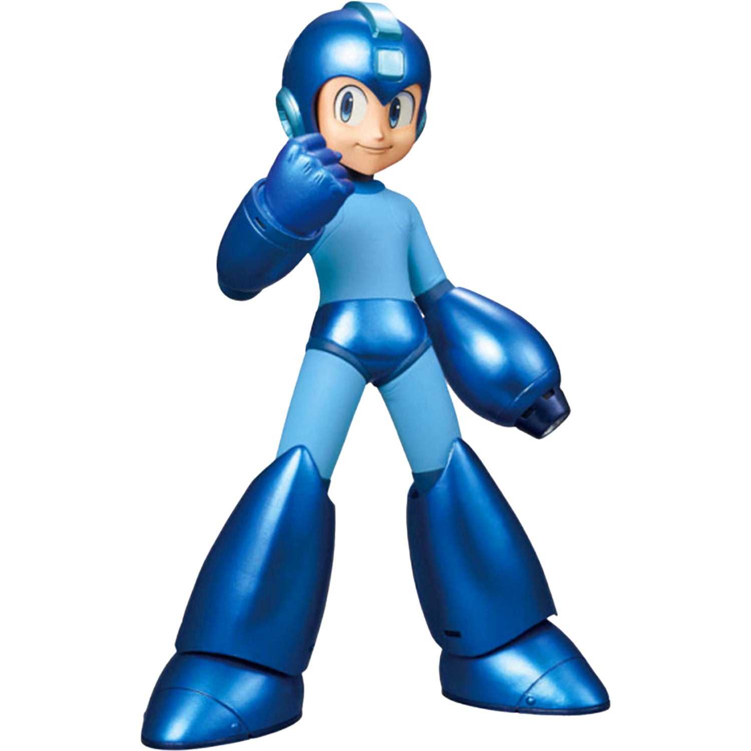 Figurine Mega Man couleur métallique 8.7"