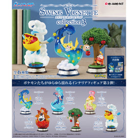 Figurines mystères Pokemon Swing Vignette Collection 3