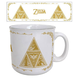 Tasse en céramique Legend of Zelda emblème Triforce 20 oz