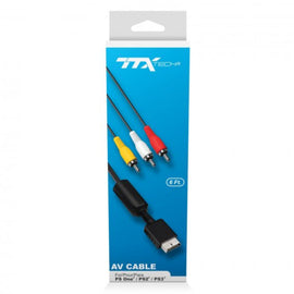 AV Cable [Unofficial] (PlayStation PS1 / PS2 / PS3)