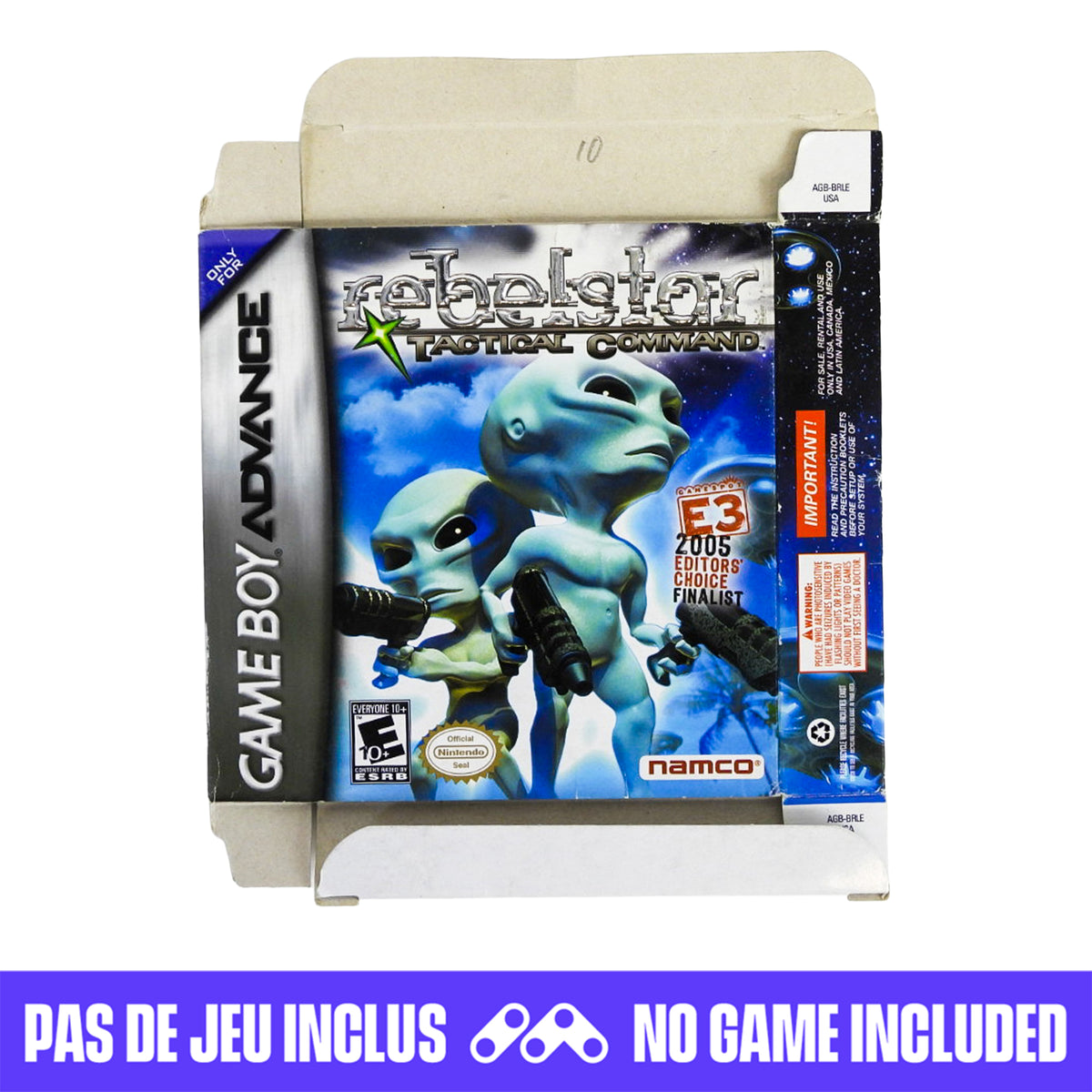Rebelstar Tactical Command [Box] (Nintendo Game Boy Advance / GBA ...