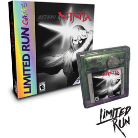 Return Of The Ninja Clear Cart [Limited Run Games] (Nintendo Game Boy Color / GBC)