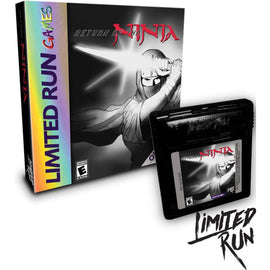 Return Of The Ninja Black Cart [Limited Run Games] (Nintendo Game Boy Color / GBC)