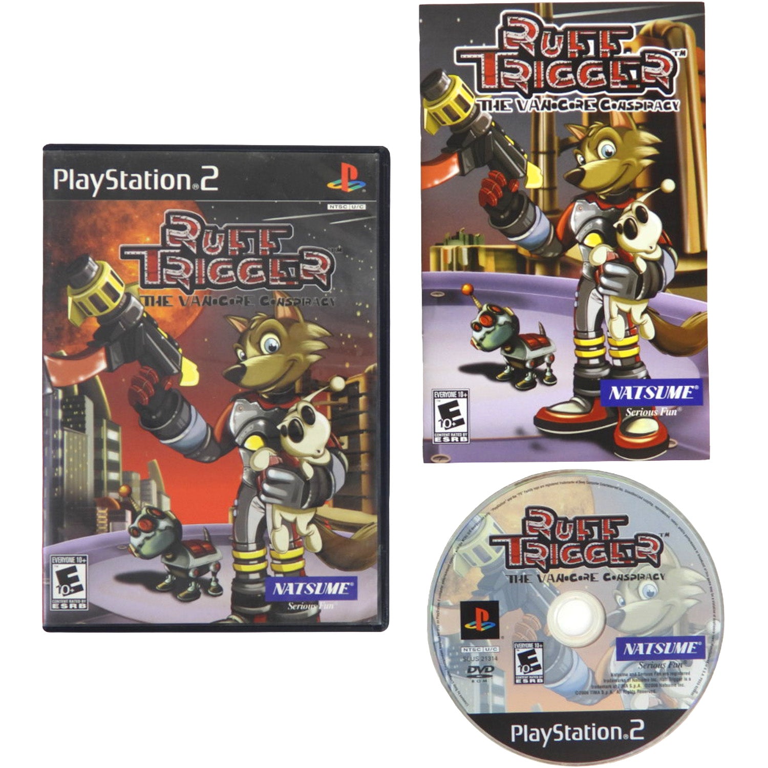 Ruff Trigger The Vanocore Conspiracy (PlayStation 2 / PS2)