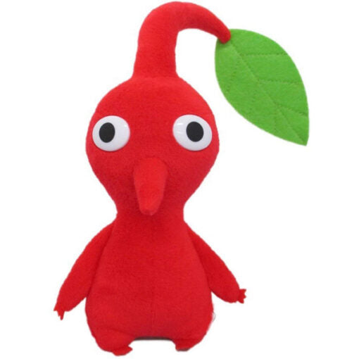 Peluche Pikmin Feuille Rouge 6'' [Little Buddy]