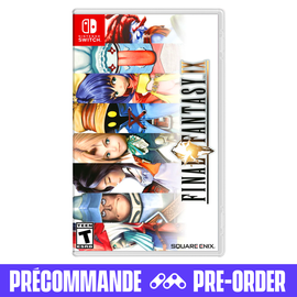 *PRÉCOMMANDE* Final Fantasy IX 9 (Nintendo Switch)