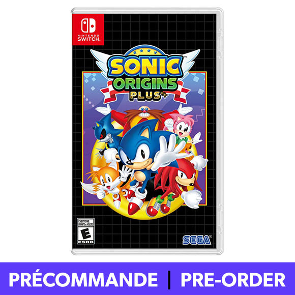 *PRÉCOMMANDE* Sonic Origins Plus (Nintendo Switch)