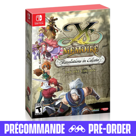 *PRÉCOMMANDE* Ys Memoire: Revelations in Celceta [Day One Edition] (Nintendo Switch)