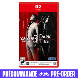 *PRÉCOMMANDE* Yakuza Kiwami 3 & Dark Ties (Nintendo Switch 2)