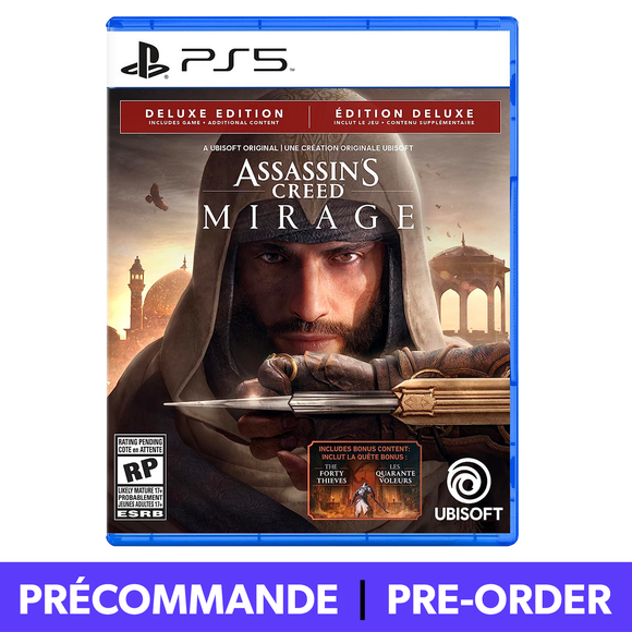*PRÉCOMMANDE* Assassin's Creed Mirage - Deluxe Edition (Playstation 5 / PS5)